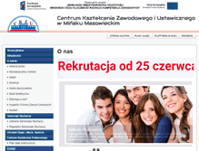 Tablet Screenshot of fizyka.ckumm.edu.pl