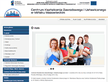 Tablet Screenshot of ckumm.edu.pl
